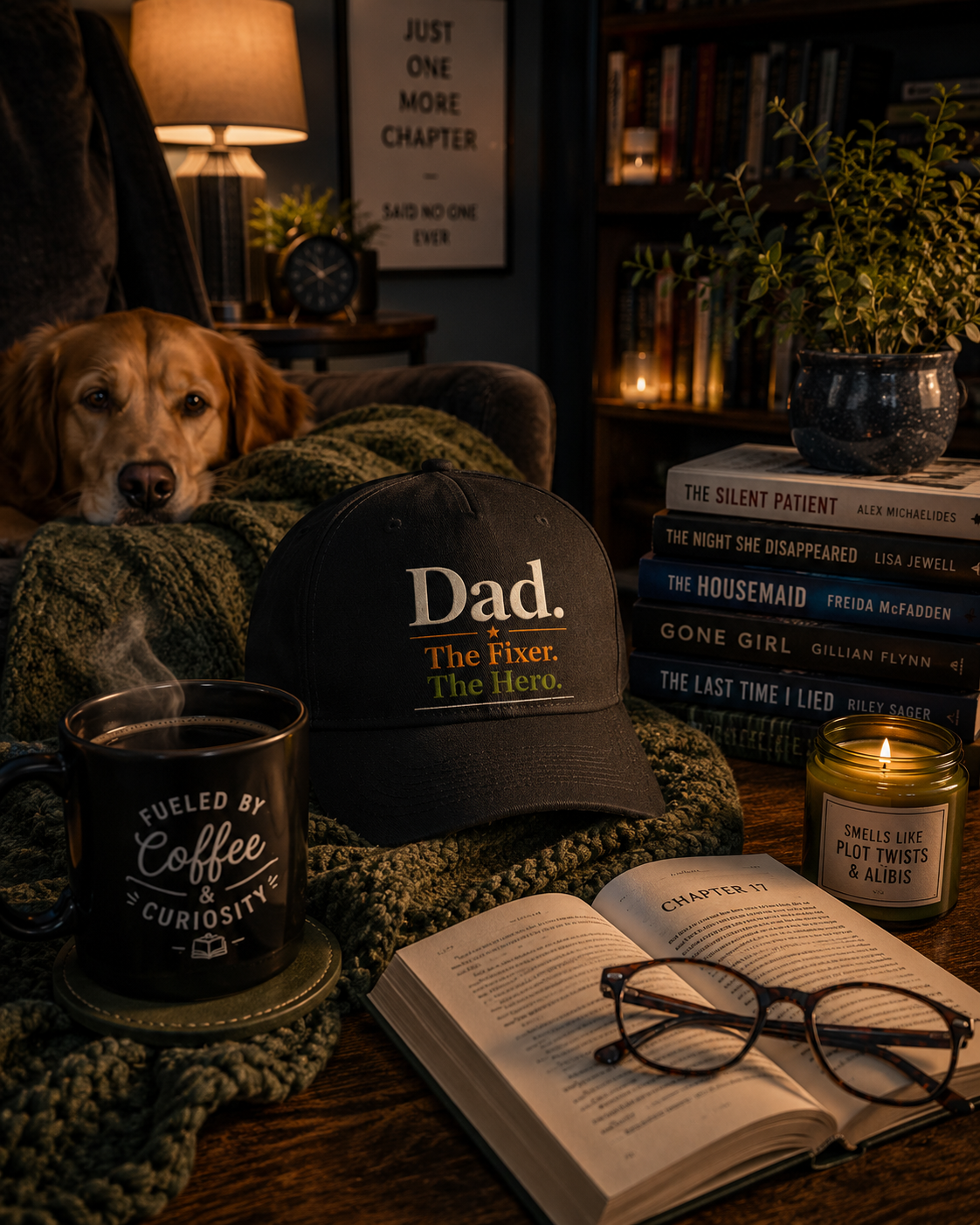 Dad. The Fixer. The Hero. Twill Cap