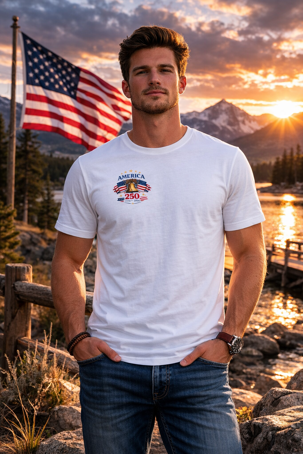 America 250 T-Shirt – 1776–2026 Patriotic Anniversary Shirt | Limited Edition